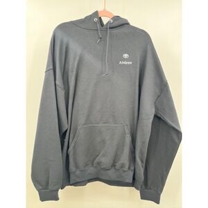 jerzees toyota hoodie black size mens 2XL (has name on logo)